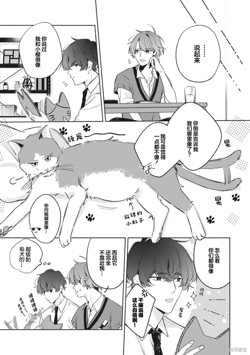 無聲的狗撫摸貓,第04話,第14张